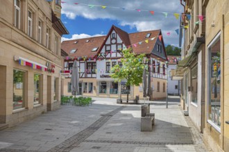 Bahnhofstraße in Kronach, Germany
