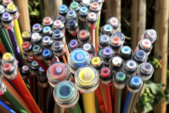 Infrastructure construction project, fibre optic cable at a construction site, broadband expansion,