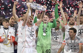 FC Bayern Munich FCB celebrates 34th championship title, championship celebration, championship