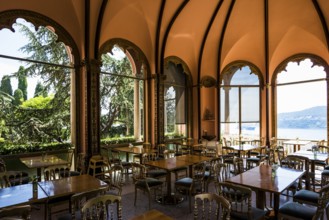 Interior view, Villa Ephrussi de Rothschild, Saint-Jean-Cap-Ferrat, Cap Ferrat, Alpes Maritimes,