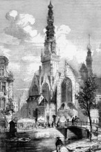 The Oude Kerk is Amsterdam's oldest building and oldest parish church. It was consecrated in 1306
