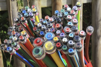 Infrastructure construction project, fibre optic cable at a construction site, broadband expansion,