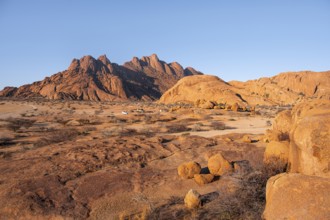 Rock formation, Pontok Mountains, Great Spitzkoppe, Spitzkoppe, Great Spitzkoppe Nature Reserve,