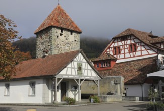 Diebesturm or Hexenturm, Stein am Rhein, Canton Schaffhausen, Switzerland