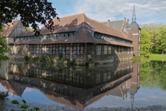 Moated castle Senden, Senden, Münsterland, North Rhine-Westphalia, Germany