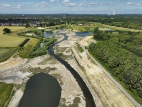 Dortmund, Castrop-Rauxel, North Rhine-Westphalia, Germany - River renaturalisation, renaturation of
