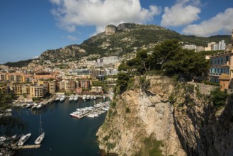 Panorama, Port de Fontvieille, Cote d'Azur, Monaco