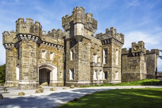 Wray Castle, Lake Windermere, Ambleside, Lake District, Cumbria, England, United Kingdom