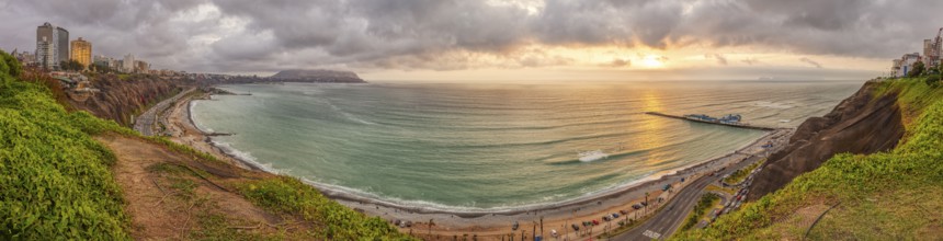 Coast, Panorama, Lima, Peru