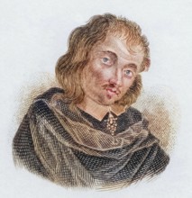 Paul Scarron, (born 4 or 14 July 1610 in Paris, died 7 October 1660 in Paris) was a French writer,