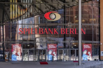 Entrance to the Spielbank Berlin, Potsdamer Platz, Germany