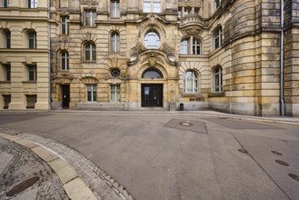 Public order office, sandstone building, city building inspector Wilhelm Berner, neo-baroque