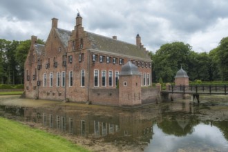 Menkemaborg in Uithuizen, province of Groningen, Netherlands