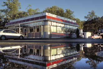 Diner Restaurant, typical restaurant for North America, New Jersey, USA
