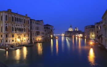 View of the Grand Canal from the Ponte dell'Accademia, Venice, Veneto, Italy