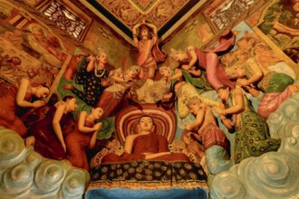 Gangaramaya Buddhist Temple, Interior, Colombo, Sri Lanka