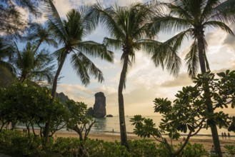 Pai Plong Beach, sunset, Ao Nang, Krabi, Thailand