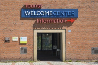 New Town Hall, Tourist Information, Welcome centre, Kiel, Kiel Fjord, Baltic Sea,