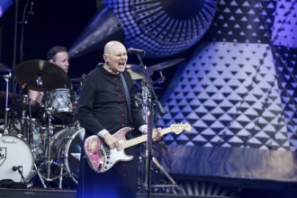 Billy Corgan, lead singer of The Smashing Pumpkins live on The Aghori Tour at the Zitadelle Spandau
