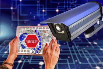 Symbolic image, cyber security, cyber attacks worldwide, computer crime, digital IT attacks,