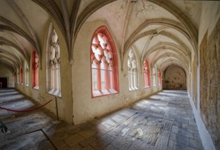 Cloister, St Peter and Paul Cathedral, interior view, Museum Zeitzer Schloss Moritzburg, early