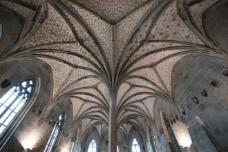 Vaults in the summer refectory, early 14th century, remodelled in the 19th century, Bebenhausen