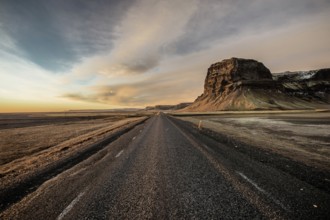 Ring Road, Mountains, Southern Iceland, Sunset, Winter, Cold, Iceland* Ring Road, Mountain Range,