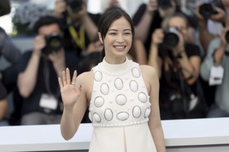 Cannes, France - 15.5.2024: Suzu Hirose during the photocall for A PALE VIEW OF HILLS at the 78th
