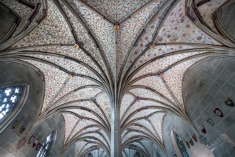 Vaults in the summer refectory, early 14th century, remodelled in the 19th century, Bebenhausen
