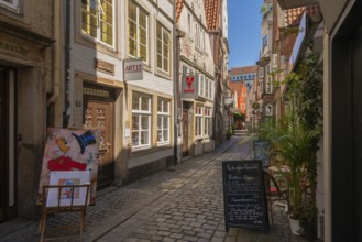 Renovated Schnoor neighbourhood with small shops, galleries, restaurants, cafés and residential