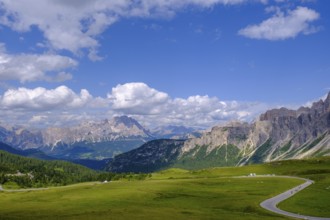 Giau Pass, Ampezzo Dolomites, Cadore, Veneto, Italy