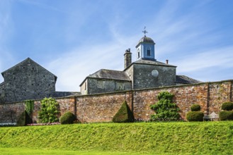 Sizergh Castle and gardens, Helsington, Cumbria, England, United Kingdom
