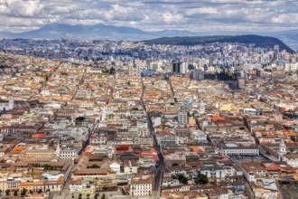 View from El Panecillo, Quito, Ecuador