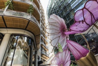 Luxury flats and luxury shops, Monte Carlo, Cote d'Azur, Monaco