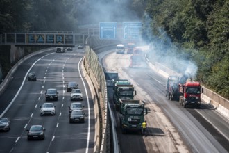 Rehabilitation of the A52 motorway near Essen, an 8 km long section between the Essen-Kettwig