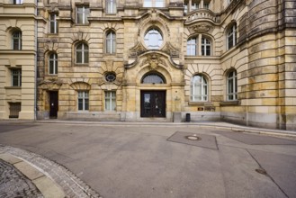 Public order office, sandstone building, city building inspector Wilhelm Berner, neo-baroque