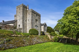 Sizergh Castle and gardens, Helsington, Cumbria, England, United Kingdom