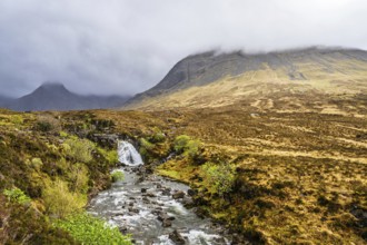 Fairy Pools and Waterfalls, Glen Brittle, Black Cuillin, Isle of Skye, Scotland, UK