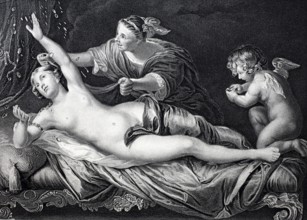 Danae, in Greek mythology the daughter of Acrisius, lover of Zeus and through him mother of the