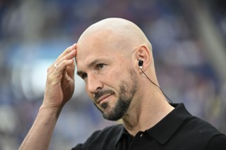 Christian Ilzer TSG 1899 Hoffenheim pensive gesture Portrait PreZero Arena, Sinsheim,