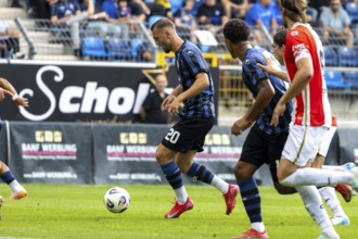 Waldhof Mannheim v FC Emmen, Netherlands (last test match in front of the start of the new season)