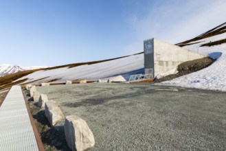 Svalbard Global Seed Vault, Longyearbyen, Spitsbergen, Svalbard
