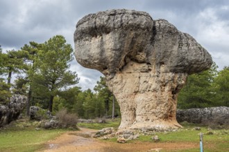 Ciudad encantada, area of rock formations, nature reserve, Cuenca region, Spain