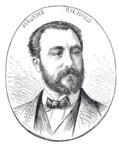 Maurice Louis Richard, born on 26 October 1832, died on 4 November 1888, was a French lawyer and
