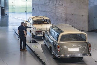 Mercedes-Benz 300 test vehicle from 1960, a one-off from the testing department. Data transmission