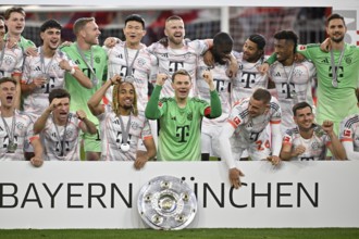 FC Bayern Munich FCB celebrates 34th championship title, championship celebration, championship
