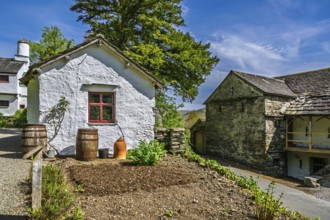 Townend house, National Trust, Troutbeck, Windermere, Lake District, Cumbria, England, United