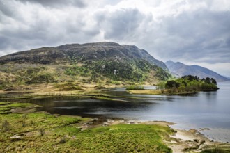 Loch Shiel, Glenfinnan Viaduct, River Finnan, West Highland, Scotland, United Kingdom