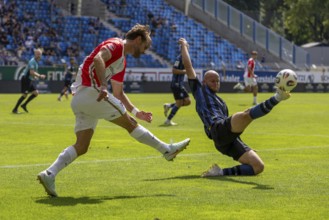 Waldhof Mannheim v FC Emmen, Netherlands (last test match in front of the start of the new season)