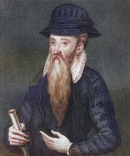 John Erskine, 17th Earl of Mar, ? -1572. regent of Scotland. From Iconographia Scotica or Portraits